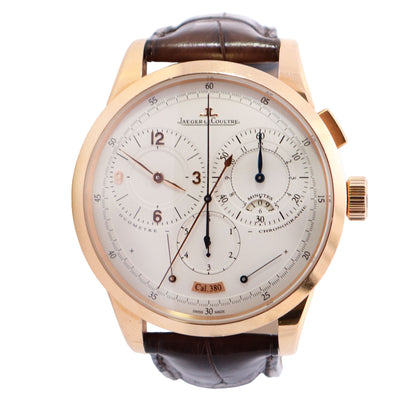 Jaeger-LeCoultre Duometre 42mm White Dial Ref# Q6012420 - Happy Jewelers Fine Jewelry Lifetime Warranty