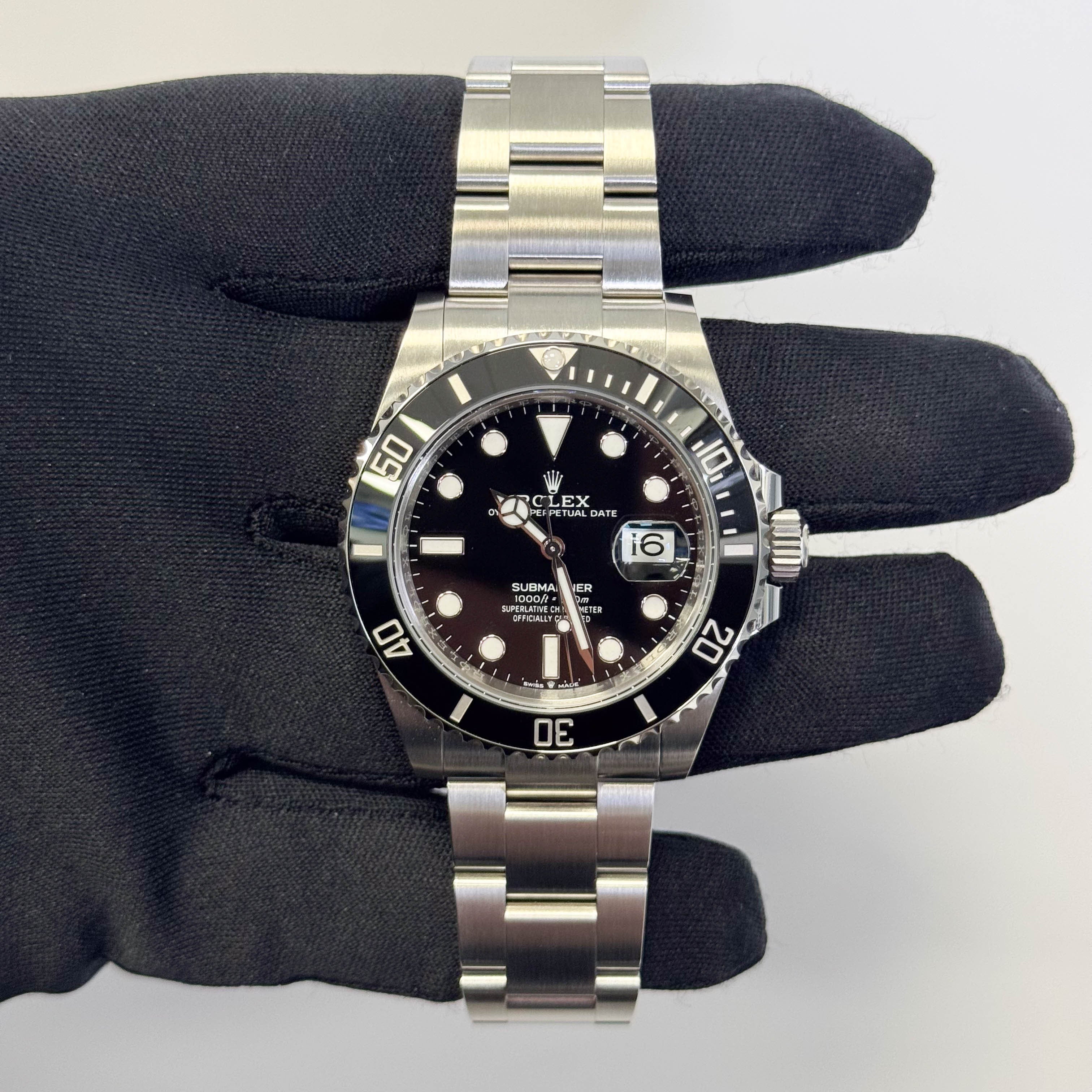 Rolex Submariner 41mm Black Dial Watch Ref# 126610LN - Happy Jewelers Fine Jewelry Lifetime Warranty