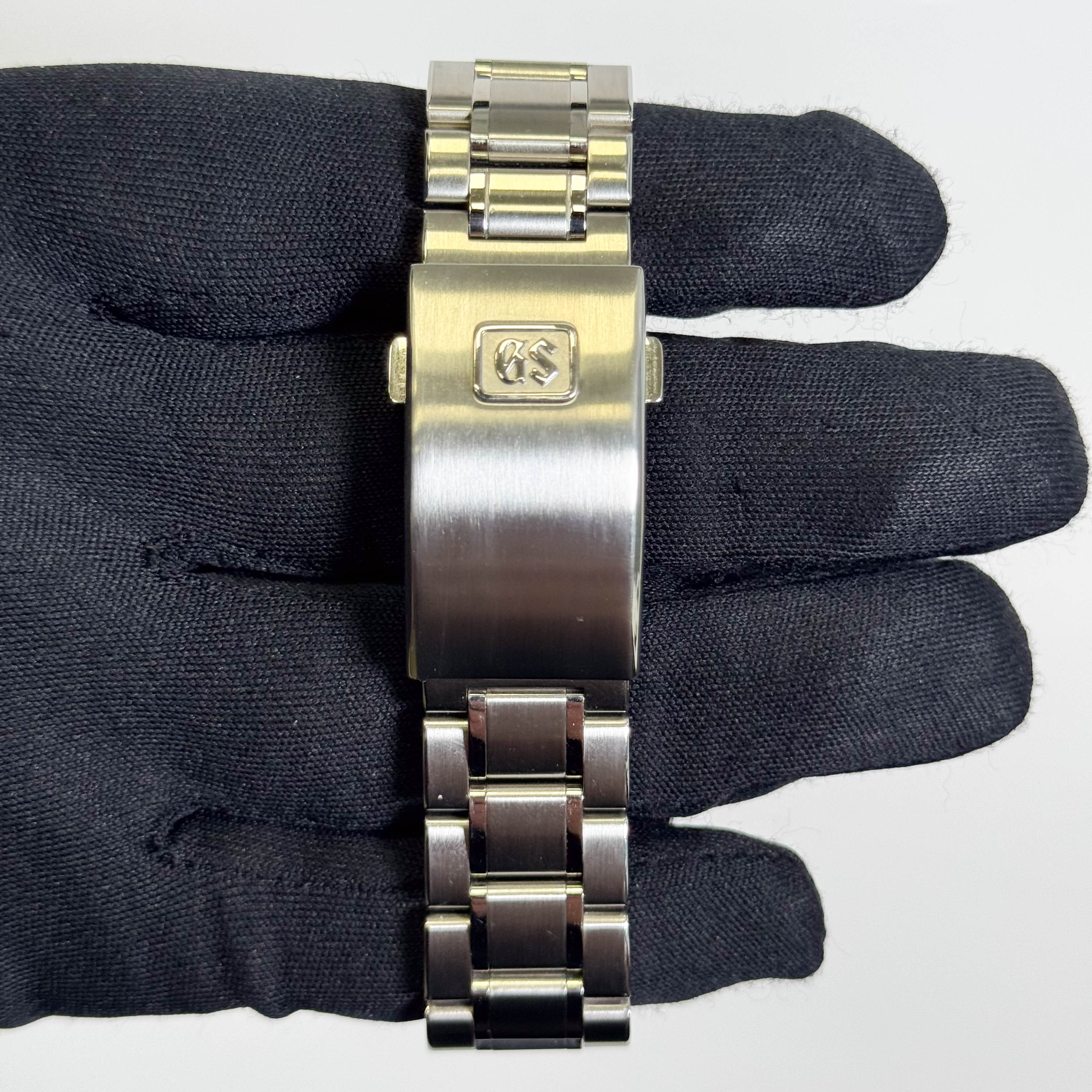 Grand Seiko GMT Stainless Steel 40.5mm Blue Dial Watch Ref# SBGE255 - Happy Jewelers Fine Jewelry Lifetime Warranty