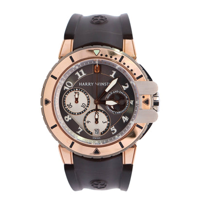 Harry Winston Ocean 44mm Silver Dial Watch Ref# OCEACH44RZ001 - Happy Jewelers Fine Jewelry Lifetime Warranty