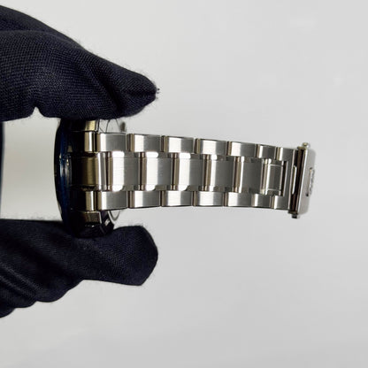 Grand Seiko GMT Stainless Steel 40.5mm Blue Dial Watch Ref# SBGE255 - Happy Jewelers Fine Jewelry Lifetime Warranty