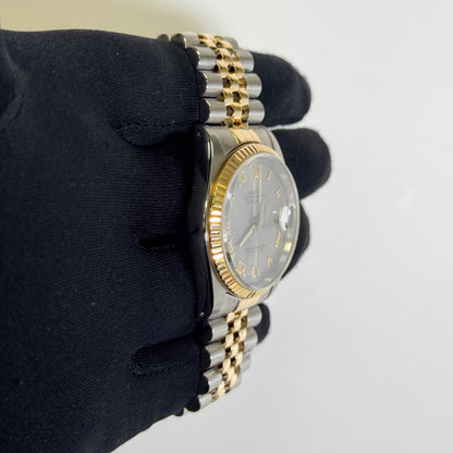 Rolex Datejust 36mm Silver Dial Watch Ref# 16233 - Happy Jewelers Fine Jewelry Lifetime Warranty