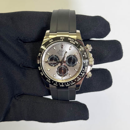 Rolex Daytona 40mm Silver Dial Watch Ref# 116519LN - Happy Jewelers Fine Jewelry Lifetime Warranty
