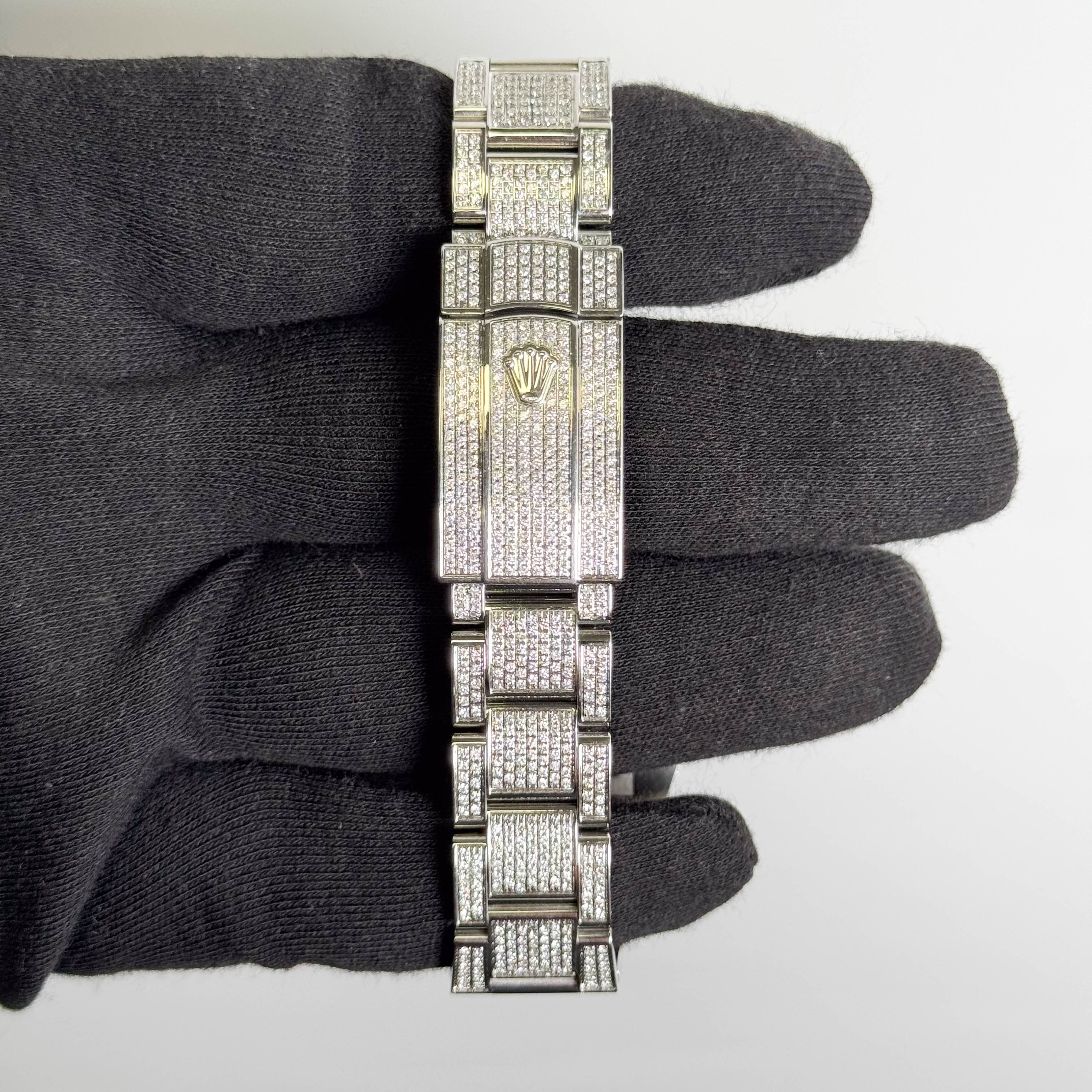Rolex Datejust 41mm Pave Dial Watch Ref# 126300