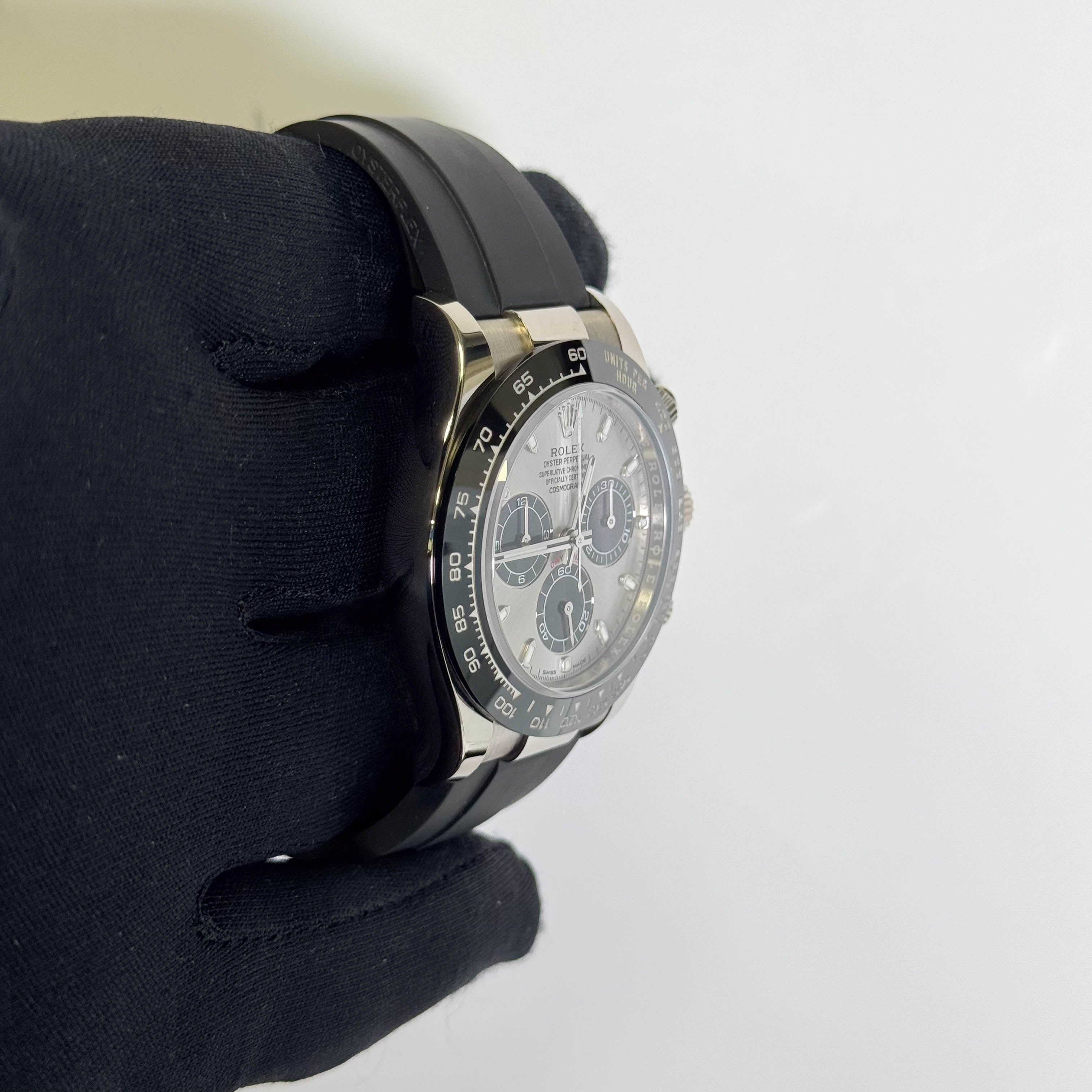 Rolex Daytona 40mm Silver Dial Watch Ref# 116519LN - Happy Jewelers Fine Jewelry Lifetime Warranty