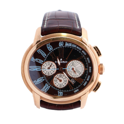 Audemars Piguet Millenary 47mm Brown Dial Ref# 26145OR.OO.D095CR.01 - Happy Jewelers Fine Jewelry Lifetime Warranty