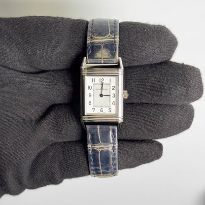Jaeger-LeCoultre Reverso 33.2mm Silver Dial Watch Ref# Q2618540