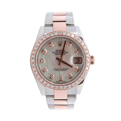 Rolex Datejust 31mm MOP Dial Watch Ref# 178241 - Happy Jewelers Fine Jewelry Lifetime Warranty