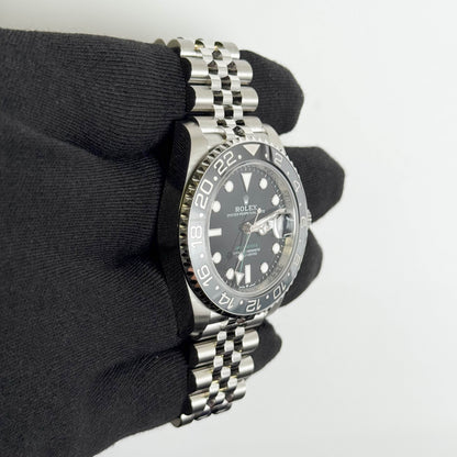 Rolex GMT-Master II 40mm Black Dial Watch Ref# 126710GRNR - Happy Jewelers Fine Jewelry Lifetime Warranty