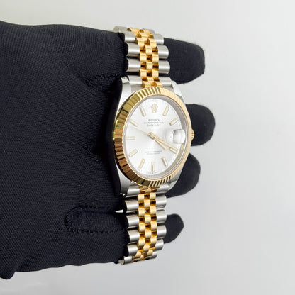 Rolex Datejust 41mm Silver Dial Watch Ref# 126333