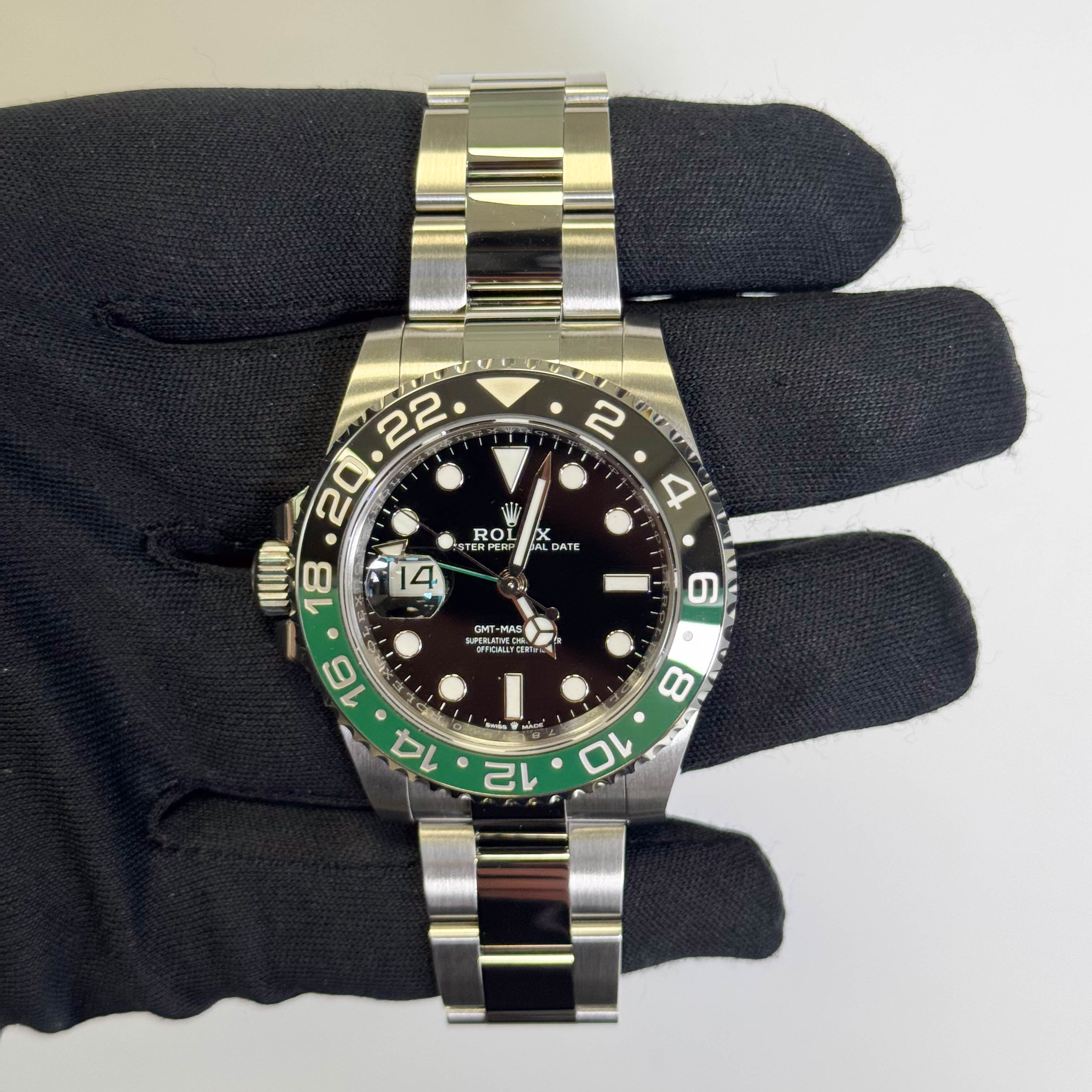 Rolex GMT-Master II 40mm Black Dial Watch Ref# 126720VTNR