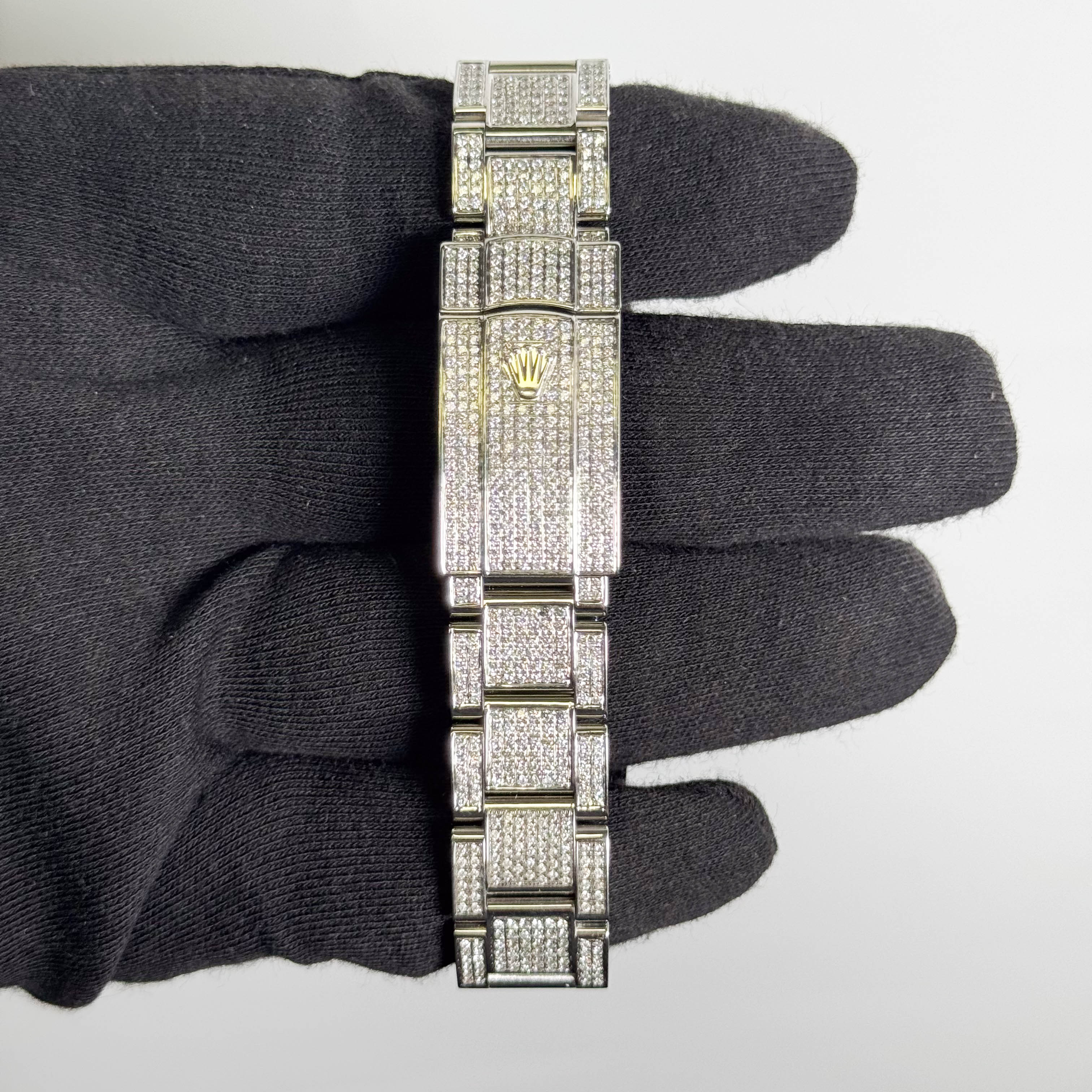 Rolex Datejust 41mm Pave Dial Watch Ref# 126300