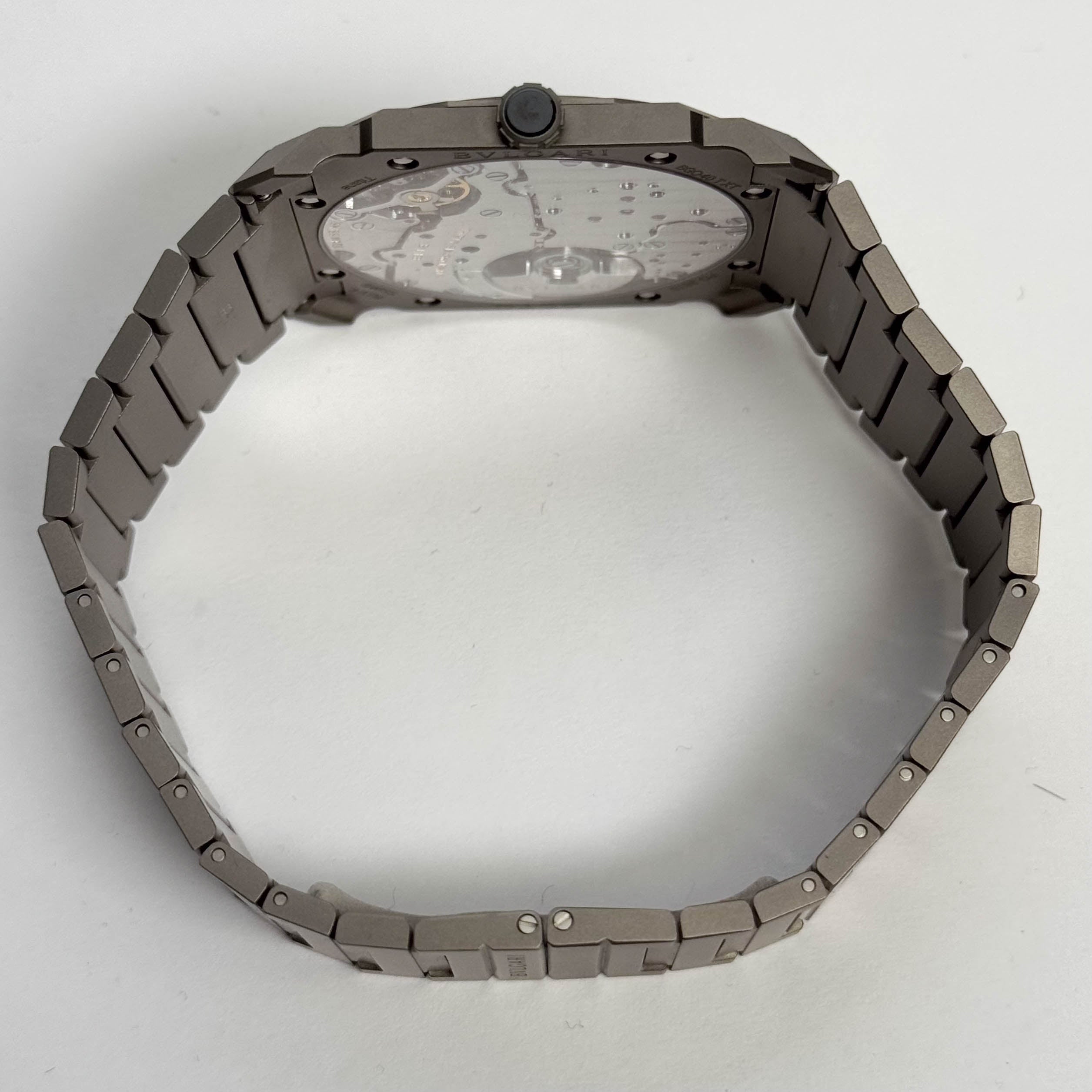 Bvlgari Octo Finissimo 40mm Grey Titanium Dial Watch Ref# 102713