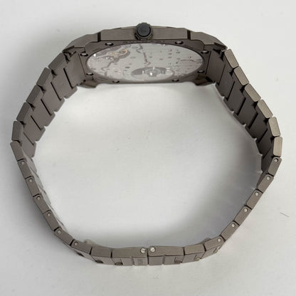 Bvlgari Octo Finissimo 40mm Grey Titanium Dial Watch Ref# 102713