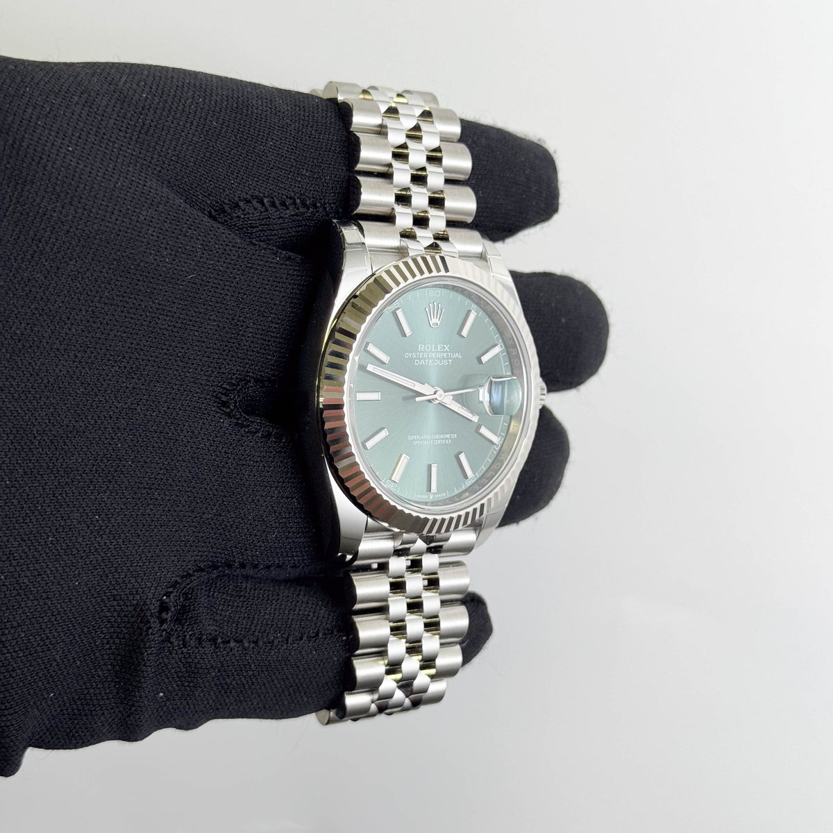 Rolex Datejust 41mm Green Dial Watch Ref# 126334