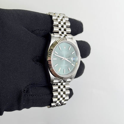 Rolex Datejust 41mm Green Dial Watch Ref# 126334