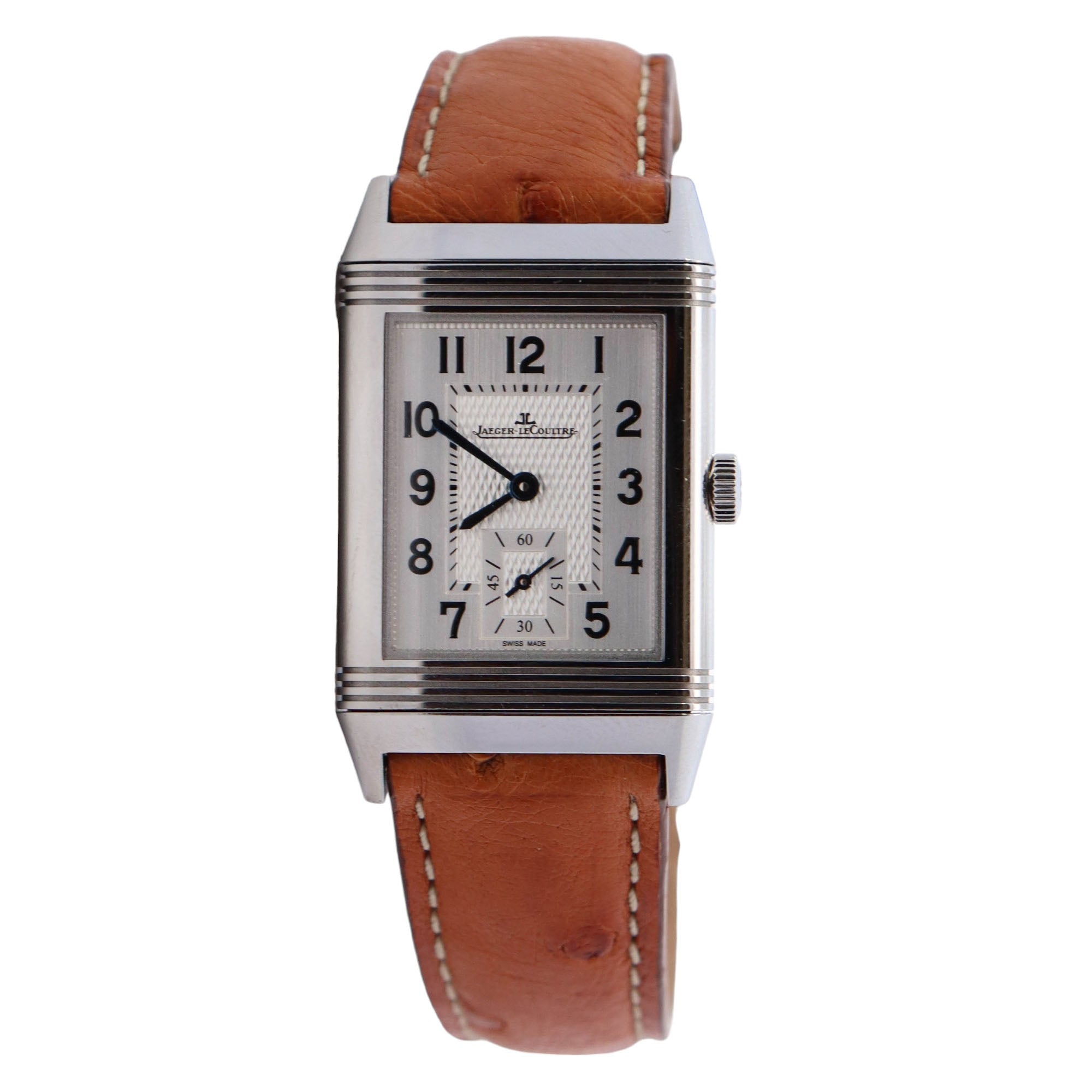 Jaeger-LeCoultre Reverso 25.5mm Silver Dial Ref# Q2438522 - Happy Jewelers Fine Jewelry Lifetime Warranty