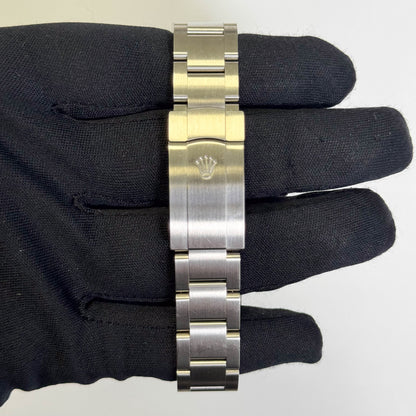 Rolex Oyster Perpetual 41mm Green Dial Watch Ref# 124300 - Happy Jewelers Fine Jewelry Lifetime Warranty