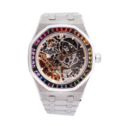 Audemars Piguet Royal Oak 41mm Black Dial Ref# 15468BC.YG.1259BC.01 - Happy Jewelers Fine Jewelry Lifetime Warranty