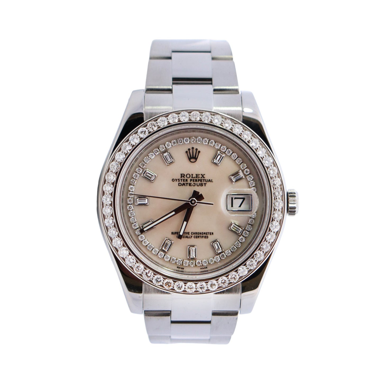 Rolex Datejust 41mm MOP Dial Watch Ref# 116300