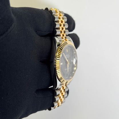 Rolex Datejust 41mm Wimbledon Dial Watch Ref# 126333 - Happy Jewelers Fine Jewelry Lifetime Warranty