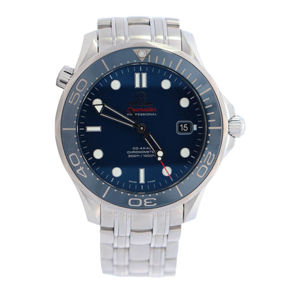 Omega Seamaster 41mm Blue Dial Ref# 212.30.41.20.03.001 - Happy Jewelers Fine Jewelry Lifetime Warranty