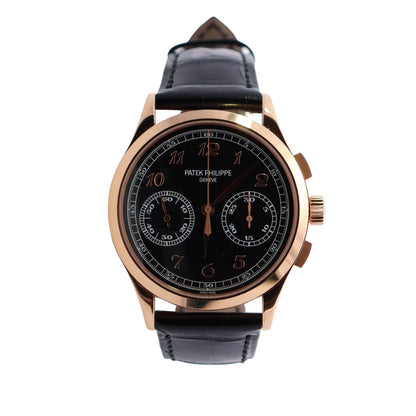 Patek Philippe Chronograph 39mm Black Dial Watch Ref# 5170R-010 - Happy Jewelers Fine Jewelry Lifetime Warranty