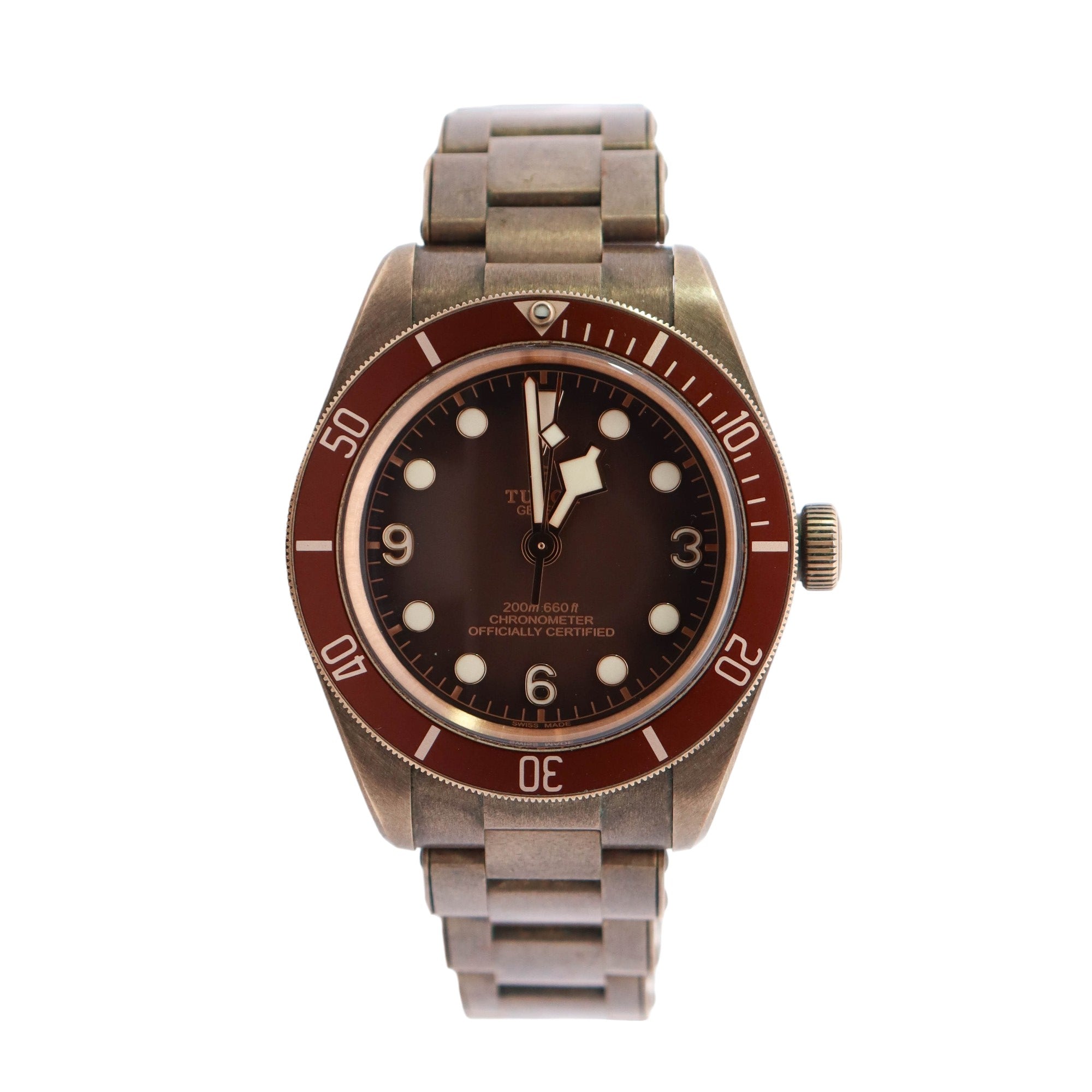 Tudor Black Bay 39mm Brown Dial Watch Ref# 79012M - Happy Jewelers Fine Jewelry Lifetime Warranty
