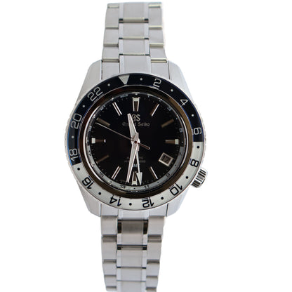 Grand Seiko GMT 40mm Blue Dial Ref# SBGJ237 - Happy Jewelers Fine Jewelry Lifetime Warranty