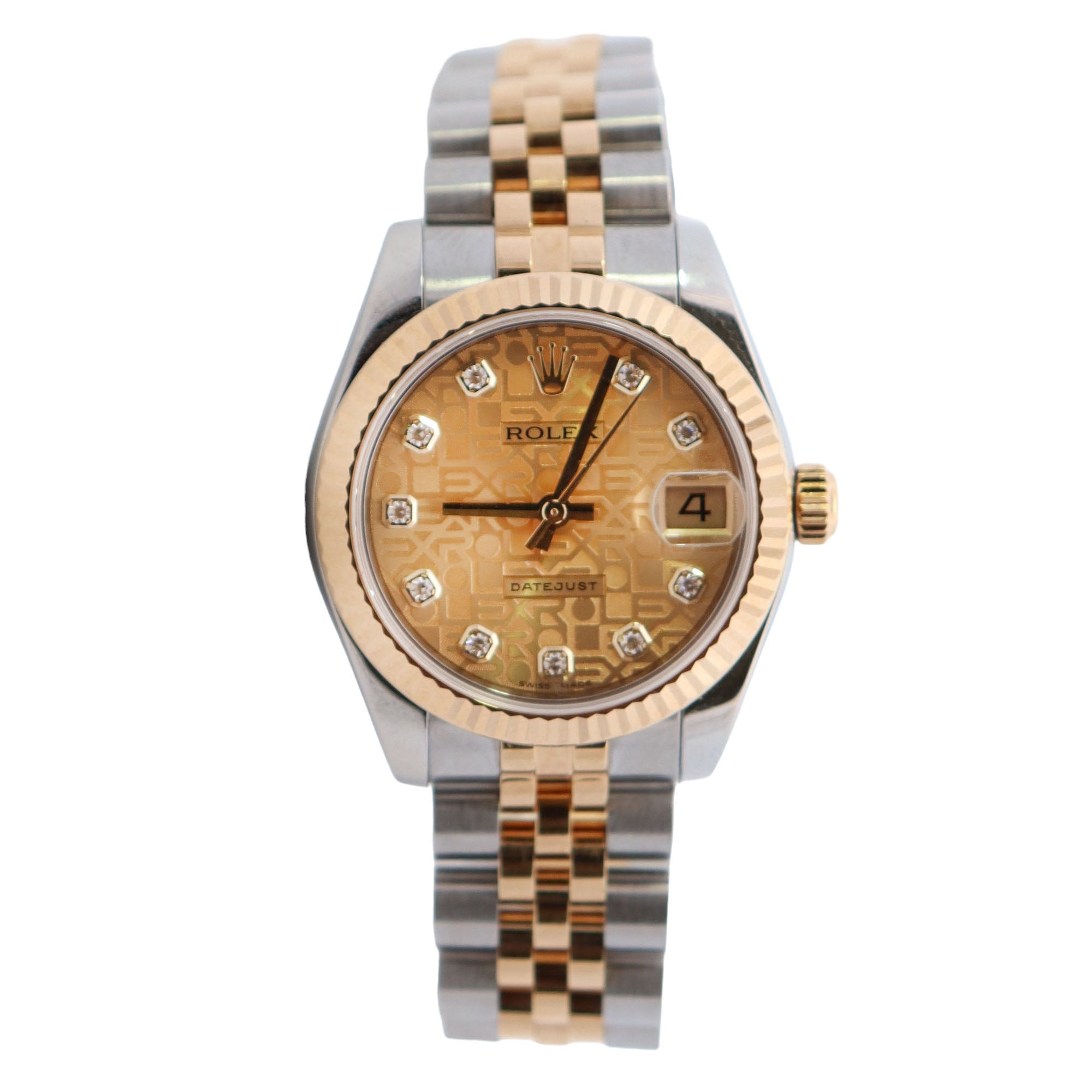 Rolex Datejust 31mm Champagne Dial Watch Ref# 178273 - Happy Jewelers Fine Jewelry Lifetime Warranty
