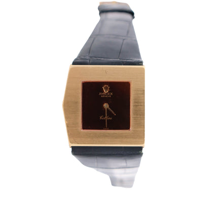 Rolex Cellini King Midas 28mm Bronze Dial Watch Ref# 4017 - Happy Jewelers Fine Jewelry Lifetime Warranty