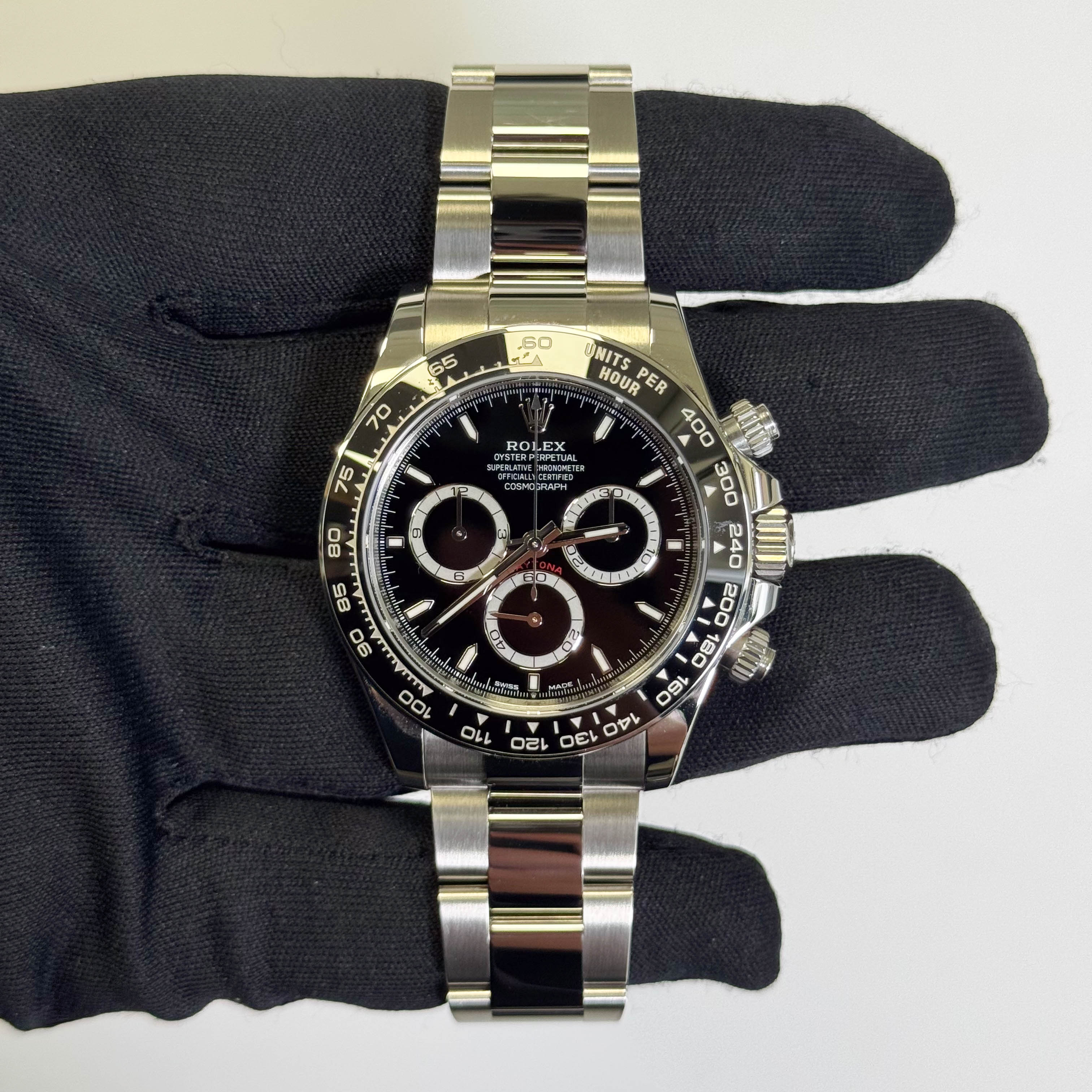 Rolex Daytona 40mm Black Dial Watch Ref# 126500LN