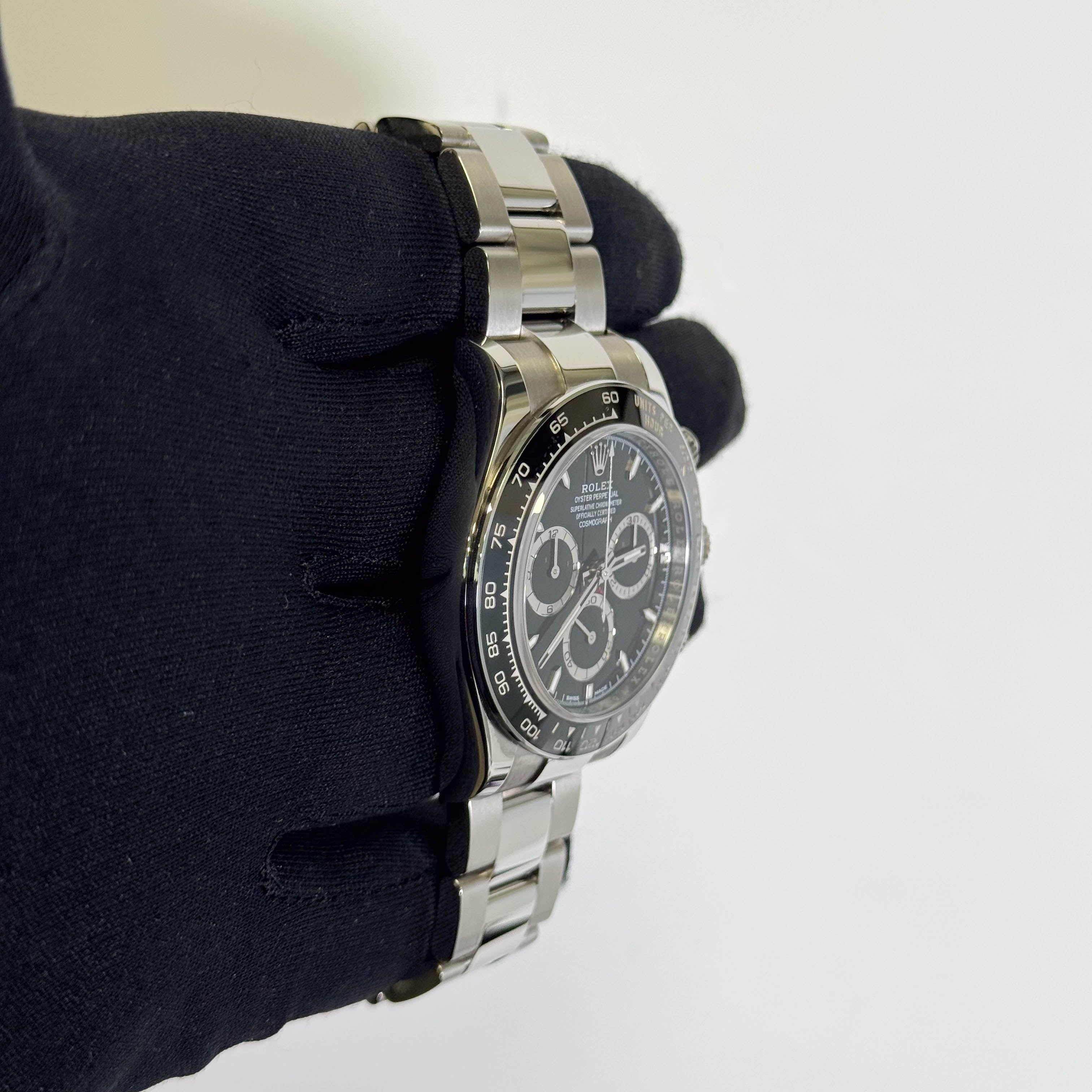 Rolex Daytona 40mm Black Dial Watch Ref# 126500LN