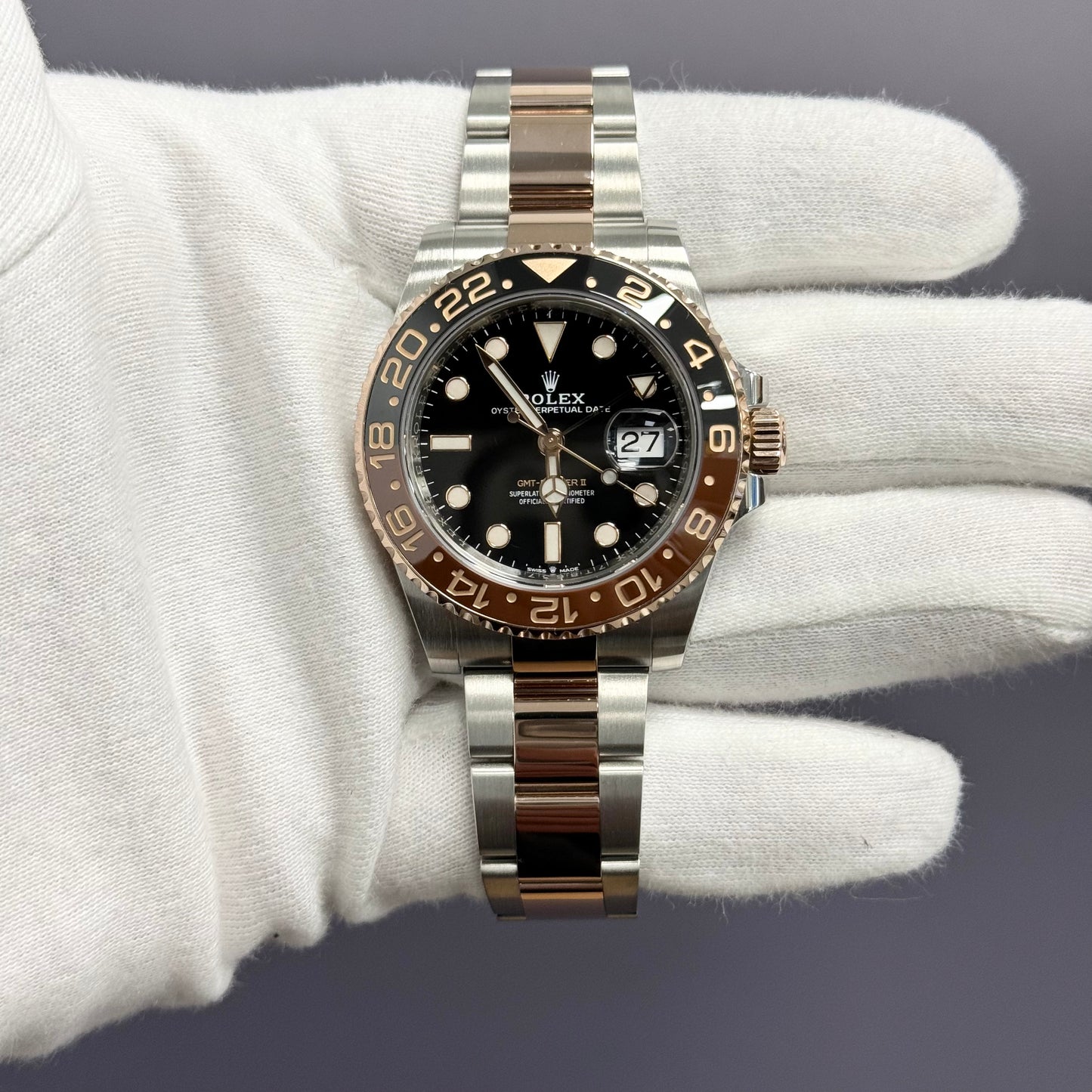 Rolex GMT-Master II 40mm Black Dial Ref# 126711CHNR