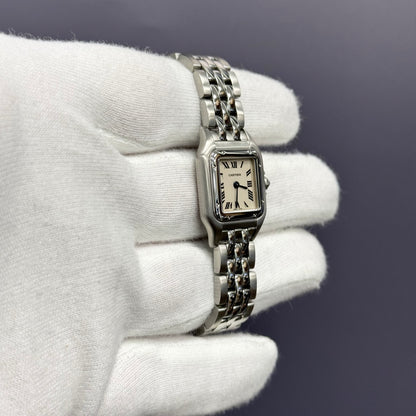 Cartier Panthere 21.5mm Ivory Dial Watch Ref# W25033P5 - Happy Jewelers Fine Jewelry Lifetime Warranty