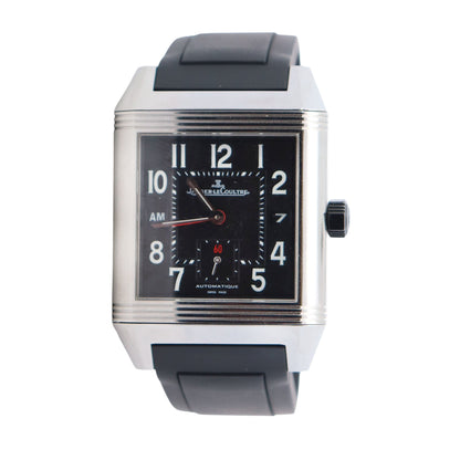 Jaeger-LeCoultre Reverso 35mm Black Dial Ref# 230.8.77 - Happy Jewelers Fine Jewelry Lifetime Warranty