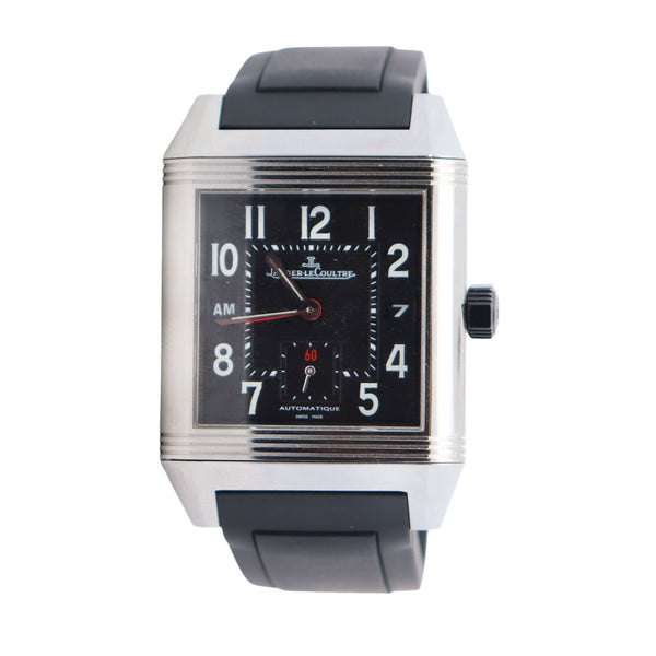 Jaeger-LeCoultre Reverso 35mm Black Dial Ref# 230.8.77 – Happy 