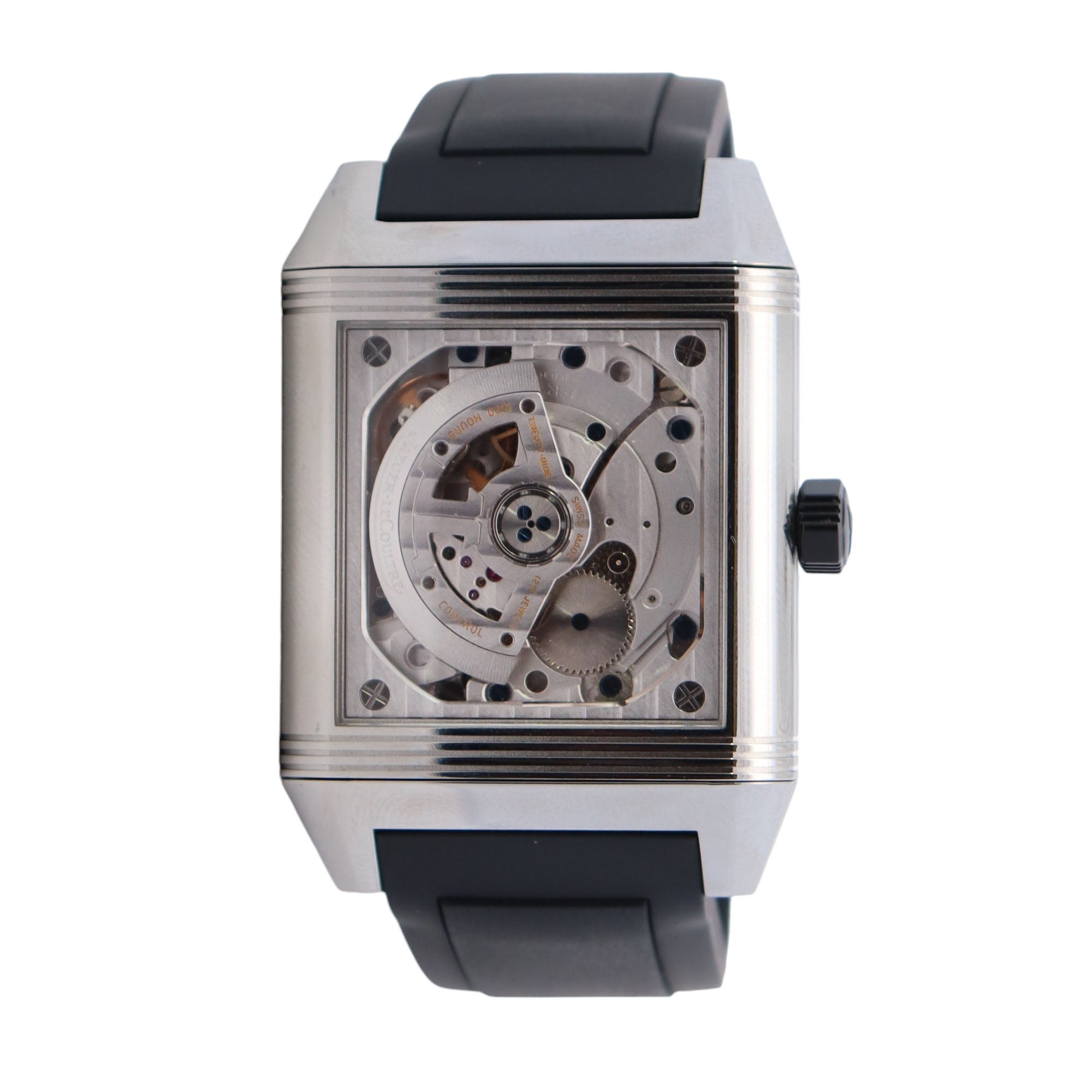 Jaeger-LeCoultre Reverso 35mm Black Dial Ref# 230.8.77 - Happy Jewelers Fine Jewelry Lifetime Warranty