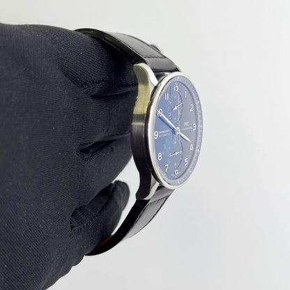 IWC Portugieser 40mm Blue Dial Watch Ref# IW371491