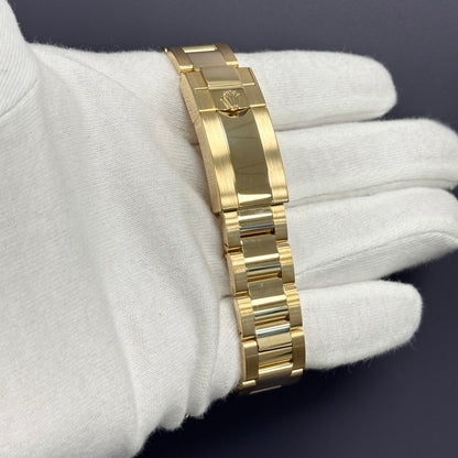 Rolex Daytona 40mm Yellow Gold Black Dial Watch Ref# 126508 - Happy Jewelers Fine Jewelry Lifetime Warranty