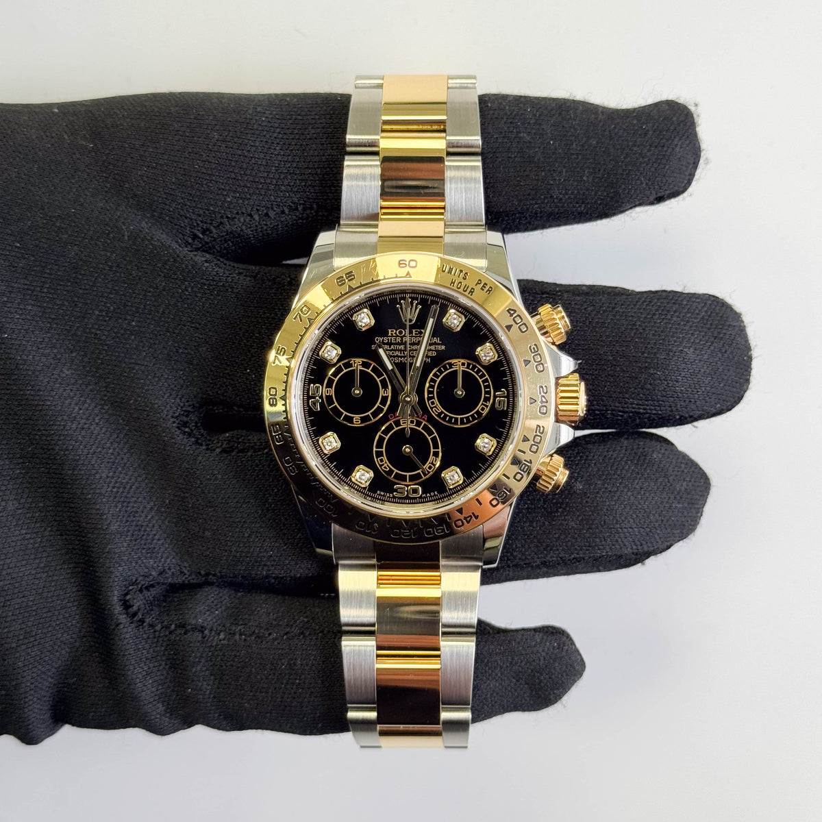 Rolex Daytona 40mm Black Dial Watch Ref# 116503 - Happy Jewelers Fine Jewelry Lifetime Warranty