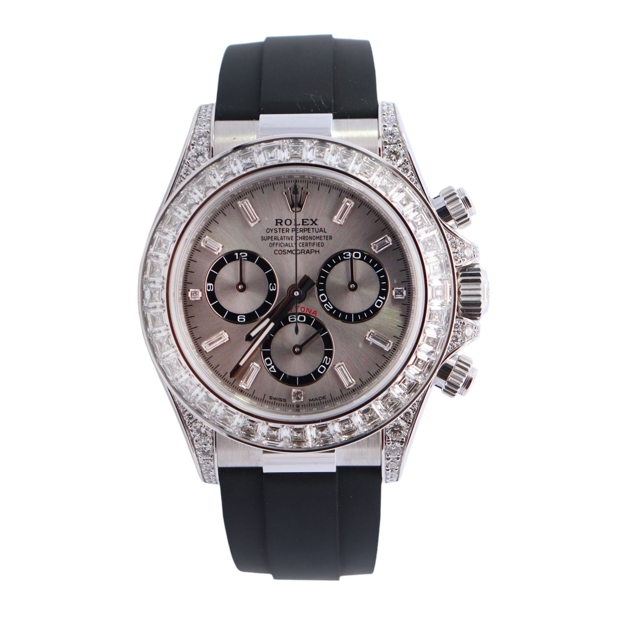 Rolex Daytona 40mm Silver Dial Watch Ref# 126539TBR - Happy Jewelers Fine Jewelry Lifetime Warranty