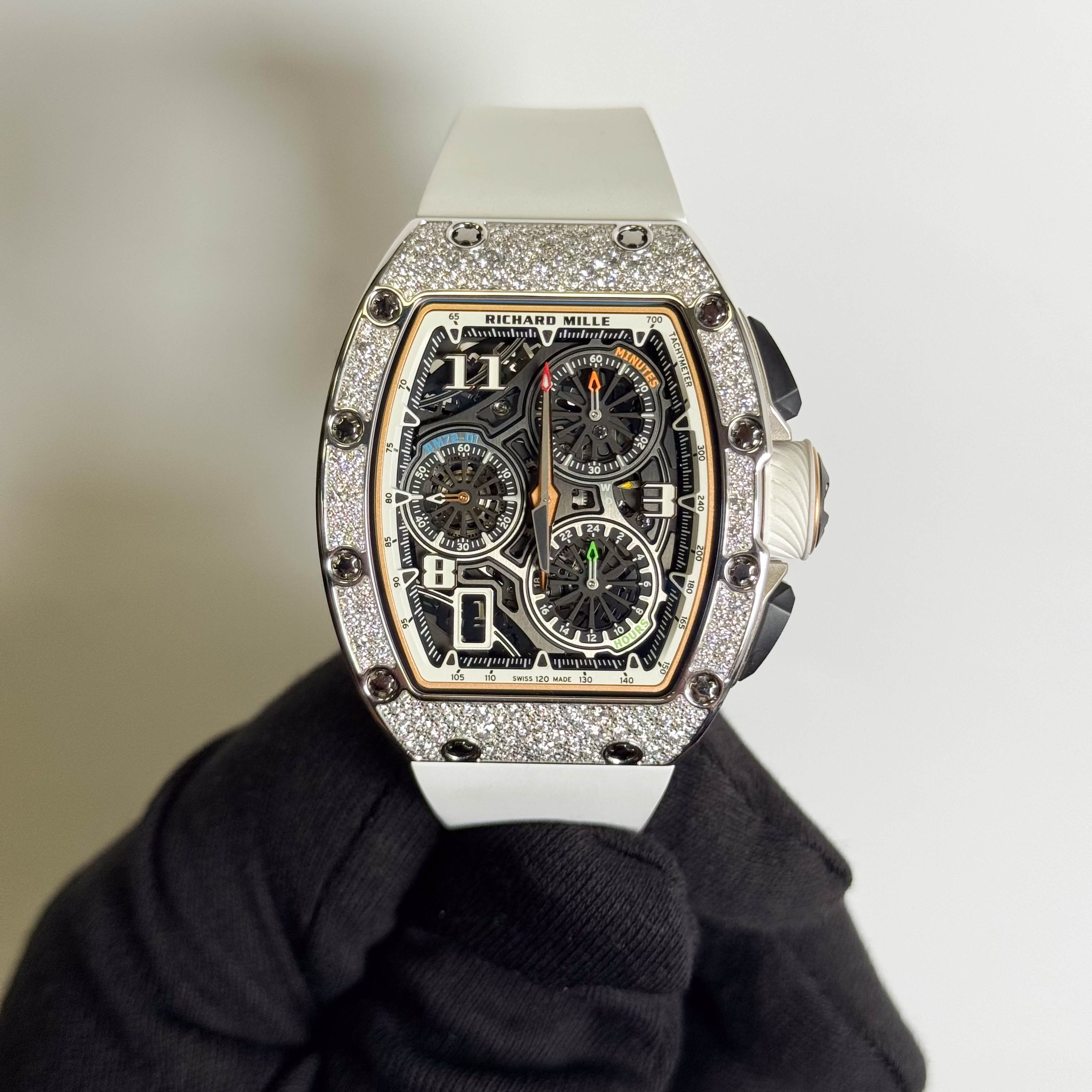 Richard Mille RM72-01 47.3mm Skeleton Dial Watch Ref # RM72-01 - Happy Jewelers Fine Jewelry Lifetime Warranty