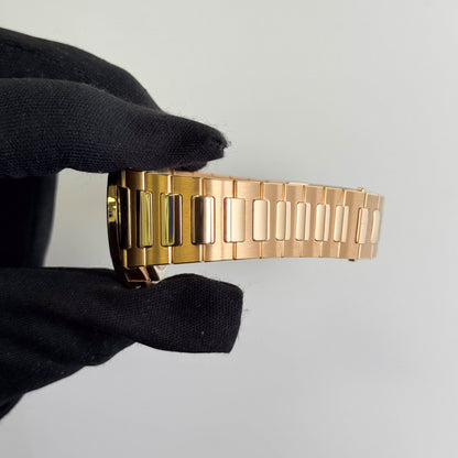 Patek Philippe Nautilus 35mm Golden Brown Opaline Dial Watch Ref# 7118/1200R-010