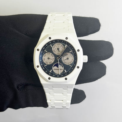 Audemars Piguet Royal Oak 41mm Blue Dial Watch Ref# 26579CB.OO.1225CB.01