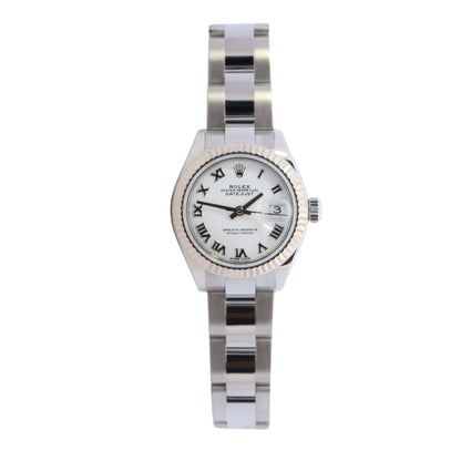 Rolex Datejust 28mm White Dial Watch Ref# 279174 - Happy Jewelers Fine Jewelry Lifetime Warranty