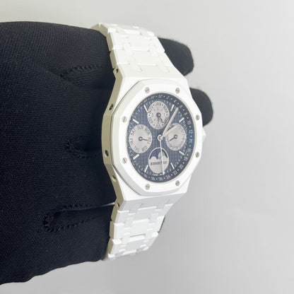Audemars Piguet Royal Oak 41mm Blue Dial Watch Ref# 26579CB.OO.1225CB.01
