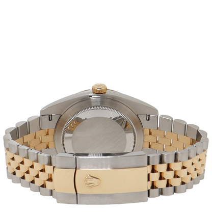 Rolex Datejust Stainless Steel & Yellow Gold 41mm Champagne Diamond Dial Watch Reference# 126303 - Happy Jewelers Fine Jewelry Lifetime Warranty