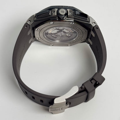Audemars Piguet Royal Oak 44mm Grey Dial Watch Ref# 26400IO.OOA004CA.01.A - Happy Jewelers Fine Jewelry Lifetime Warranty