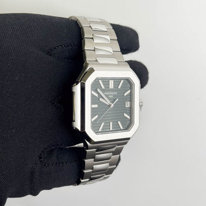 Patek Philippe Cubitis 45mm Green Dial Watch Ref# 5821/1A-001